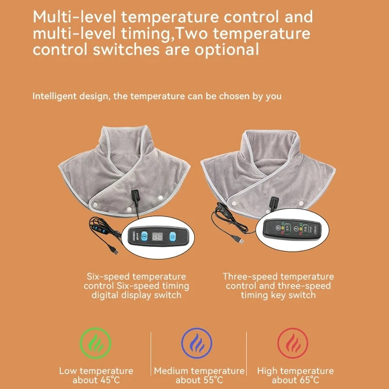 Electric Heating shoulder Neck Pad Massager