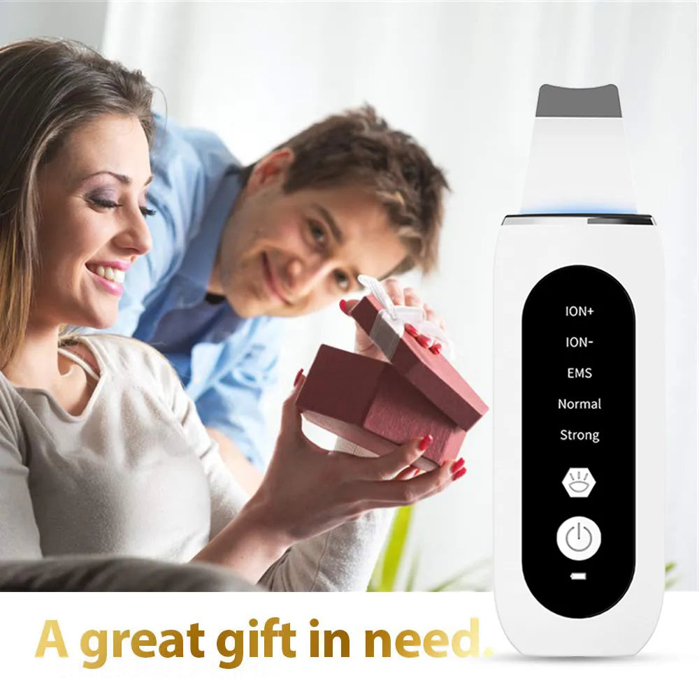 Ultrasonic Skin Scrubber Peeling